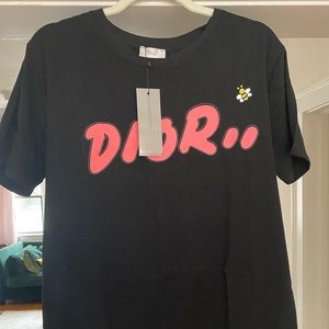 Dior x kaws t shirt